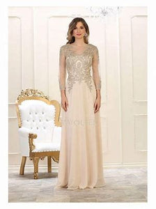 Aftonklänning / Balklänning May Queen 11549 blush