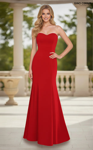 Balklänning / Aftonklänning  Gino Cerruti 2781D red