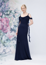 Ladda upp bild till gallerivisning, Aftonklänning / Balklänning MoriLee 3030001 navy
