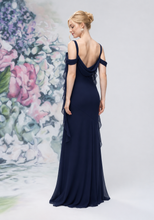 Ladda upp bild till gallerivisning, Aftonklänning / Balklänning MoriLee 3030001 navy