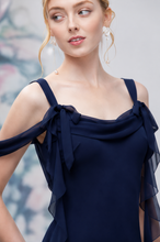 Ladda upp bild till gallerivisning, Aftonklänning / Balklänning MoriLee 3030001 navy