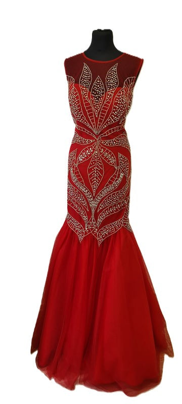 REA Balklänning / Aftonklänning  Gino Cerruti 3583K red