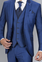 Ladda upp bild till gallerivisning, Roberto Vincentti kostymset 5 delar blue