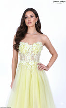 Ladda upp bild till gallerivisning, Balklänning / Aftonklänning  Gino Cerruti 6664B lemon
