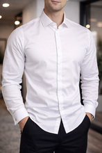 Ladda upp bild till gallerivisning, Skjorta Botthof Body Slim fit cool ivory