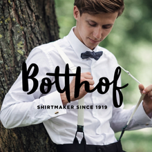Ladda upp bild till gallerivisning, Skjorta Botthof Super Body slim fit vit