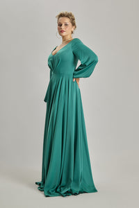REA Aftonklänning / Balklänning PartyLine  H1015 emerald