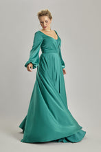 Ladda upp bild till gallerivisning, *Aftonklänning / Balklänning PartyLine  H1015 emerald