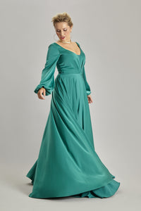 REA Aftonklänning / Balklänning PartyLine  H1015 emerald