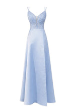 Ladda upp bild till gallerivisning, Aftonklänning / Balklänning  Venitti 008685 babyblue