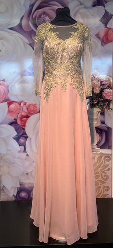 Aftonklänning / Balklänning May Queen 11549 blush