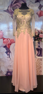 Aftonklänning / Balklänning May Queen 11549 blush