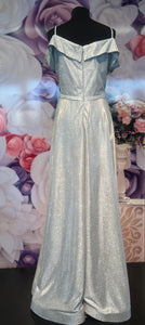 Aftonklänning / Balklänning Eva 33373 silver