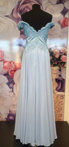 Aftonklänning / Balklänning PartyLine 47122 baby blue