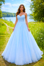 Ladda upp bild till gallerivisning, Balklänning  LQ Design ljusblå