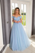 Ladda upp bild till gallerivisning, Balklänning / Aftonklänning TNP 225 baby blue