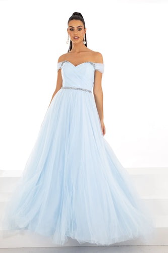 Balklänning / Aftonklänning TNP 225 baby blue