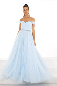 Balklänning / Aftonklänning TNP 225 baby blue