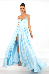 Balklänning / Aftonklänning TNW 631 baby blue