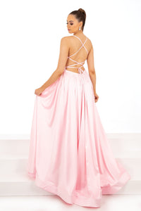 Balklänning / Aftonklänning TNW 631 baby pink