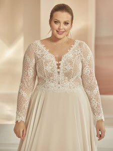 *Billig Brudklänning  Famosa  plus size (ej onlineköp )