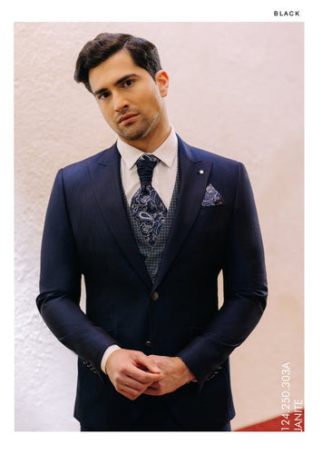 Javier Arnaiz kostymset 5 delar navy