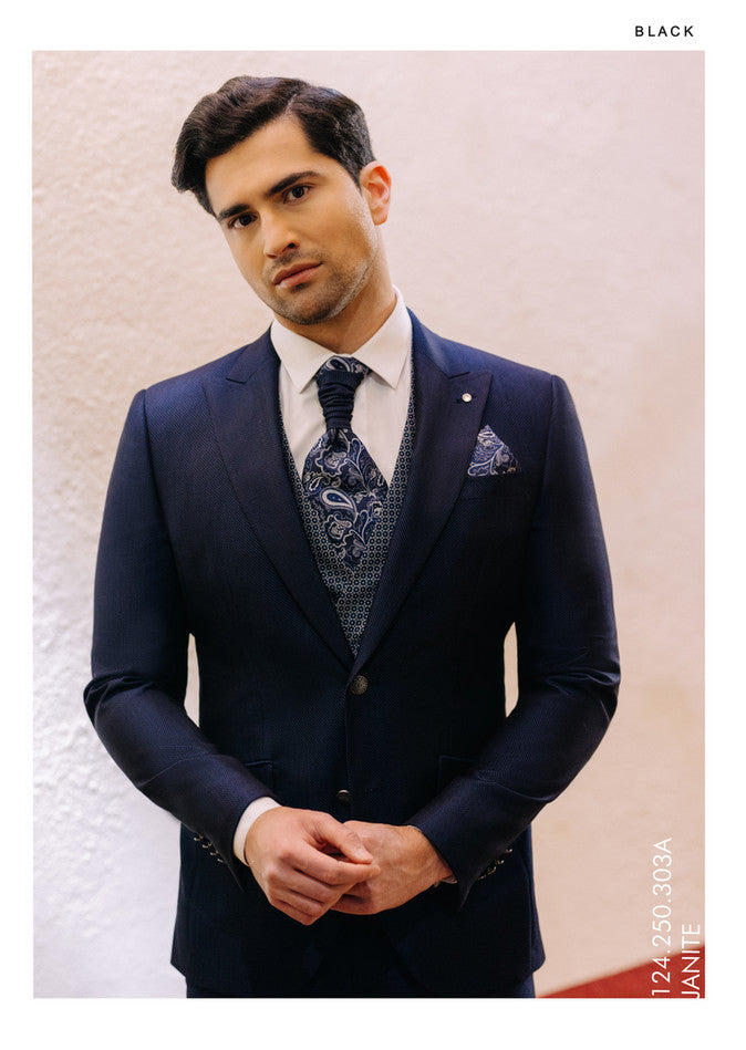 Javier Arnaiz kostymset 5 delar navy