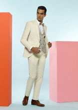 Ladda upp bild till gallerivisning, Javier Arnaiz kostymset 5 delar creme