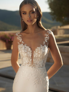 Brudklänning Pearl  Bianco Evento Limited Edition (ej onlineköp)
