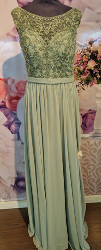Aftonklänning / Balklänning MoriLee 21522 sage