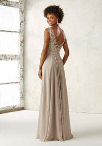 Aftonklänning / Balklänning MoriLee 21522 sage