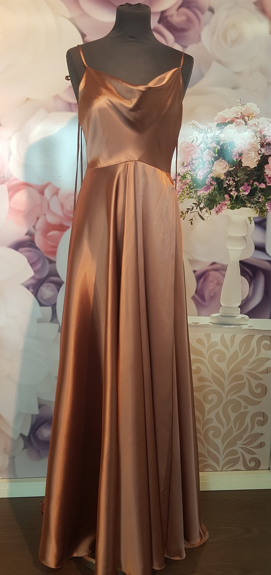 Aftonklänning / Balklänning  PartyLine 94018 copper/sienna