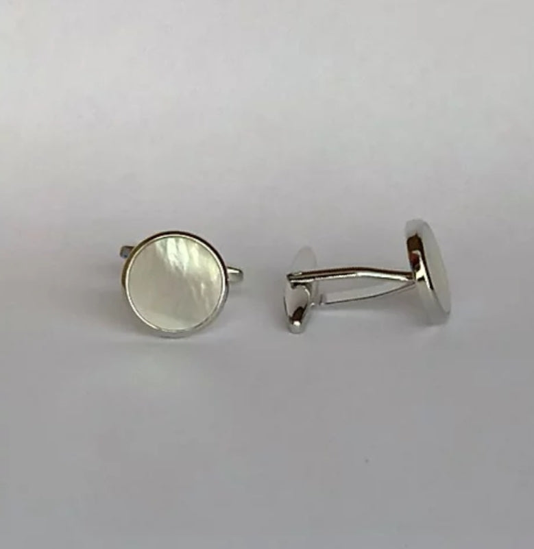 Manschettknappar silver